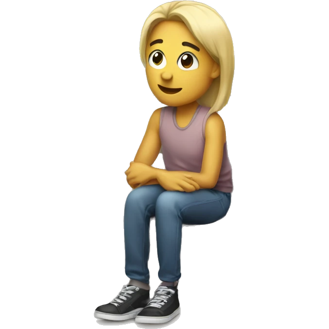 sitting on couch emoji