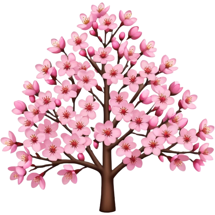 Japan cherry tree simple emoji emoji