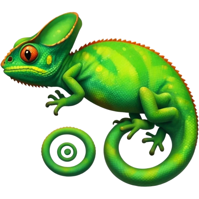 Chameleon emoji