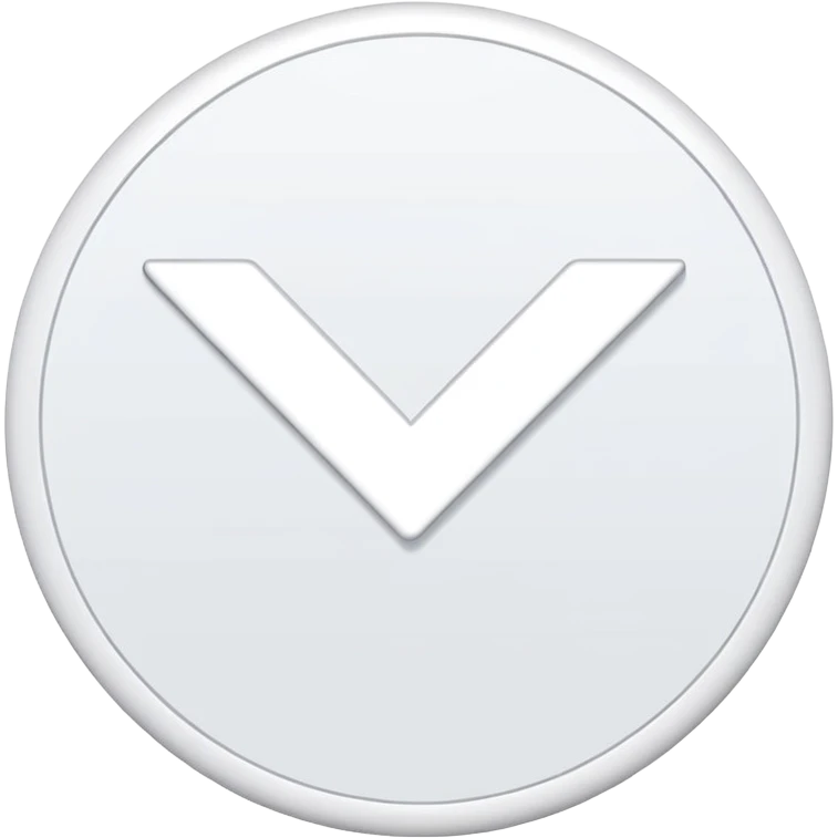 круг в котором белая галочка (галочка в круге) (ты заебал лица генерировать) emoji