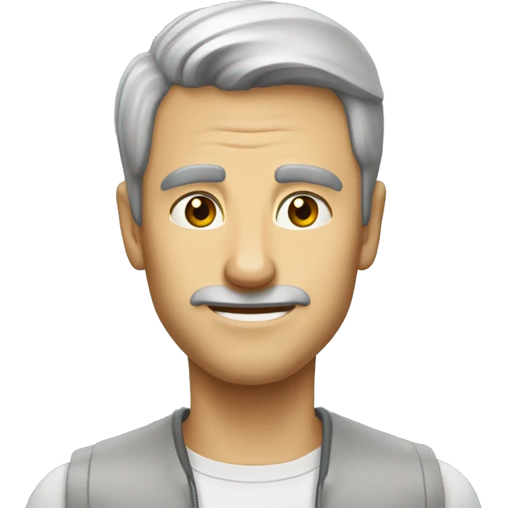 белый бишон фризе emoji