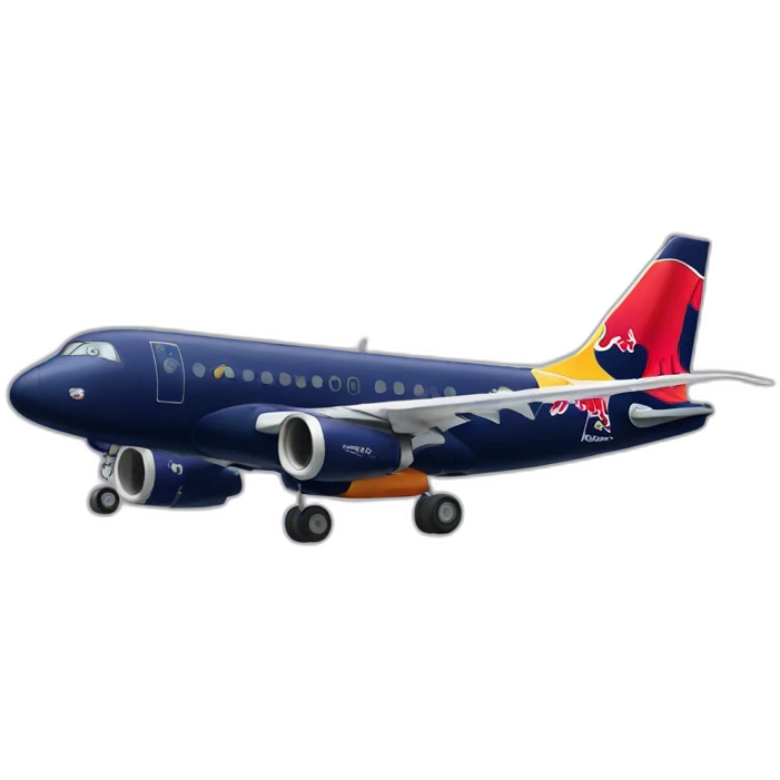 Red bull plane emoji