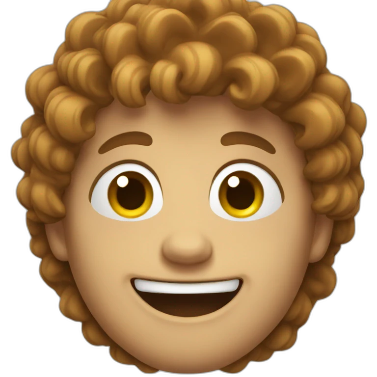 crazy happy emoji