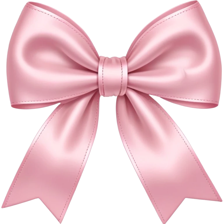 baby pink bow emoji