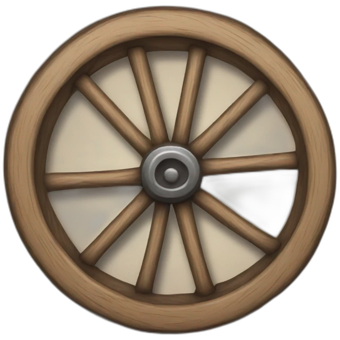 wagon wheel emoji