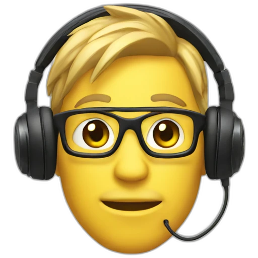 gamer headphones emoji