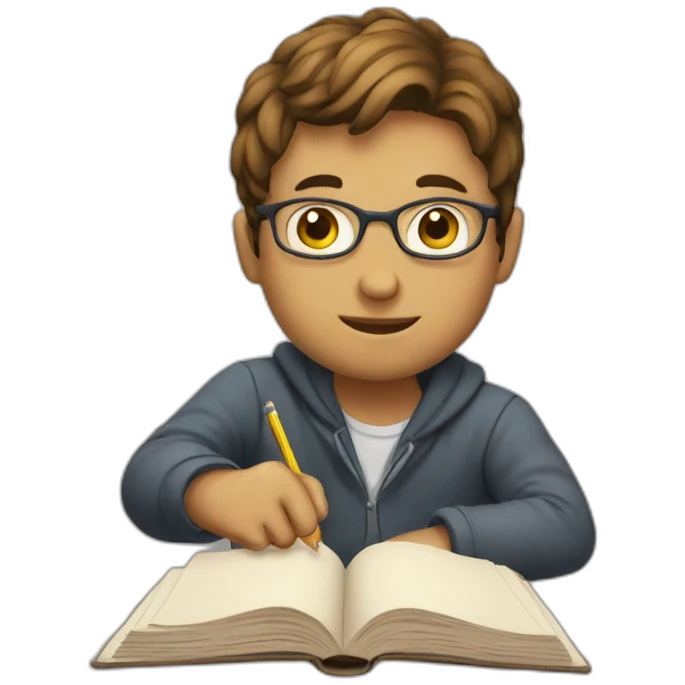 studying emoji