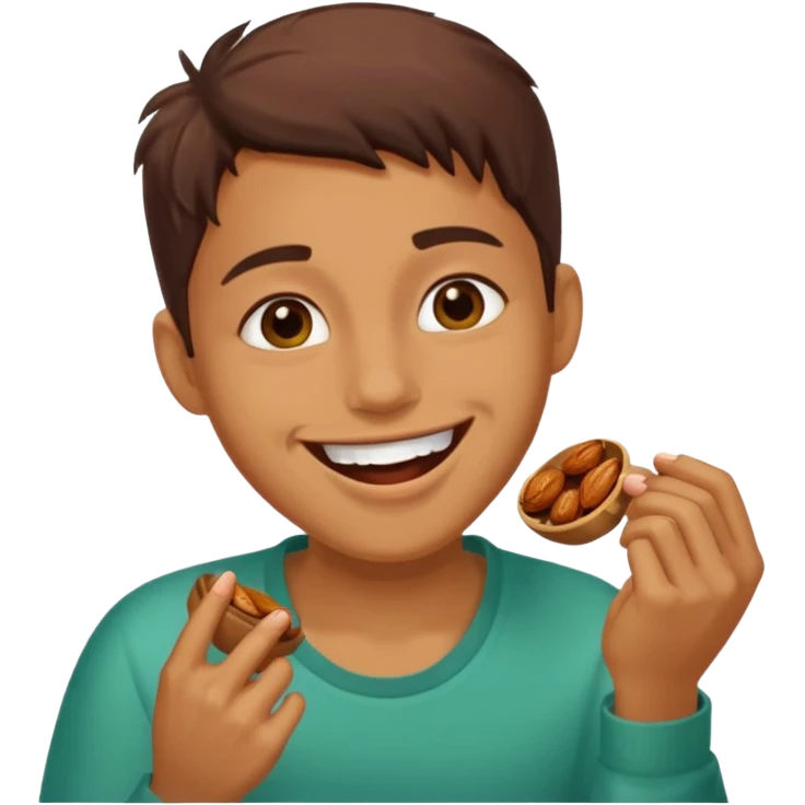 Make a funny aticker of a ting ring sahur emoji