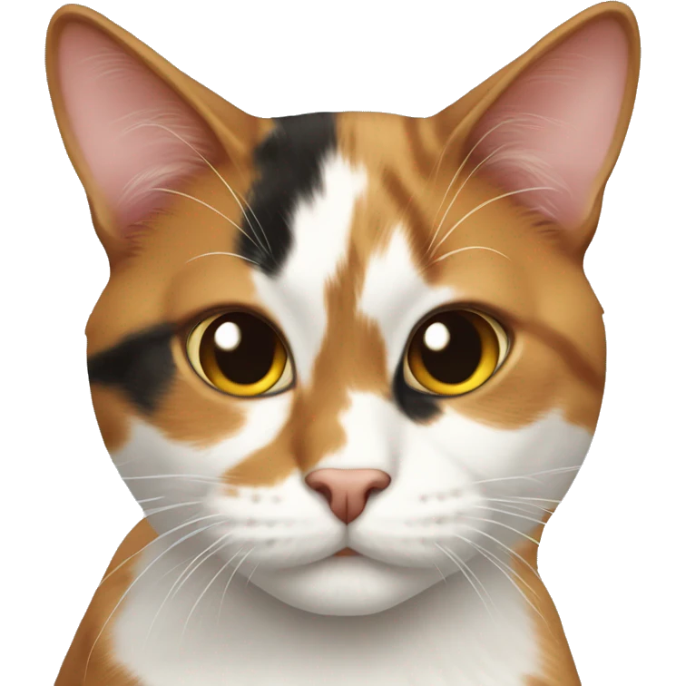 Calico cat emoji