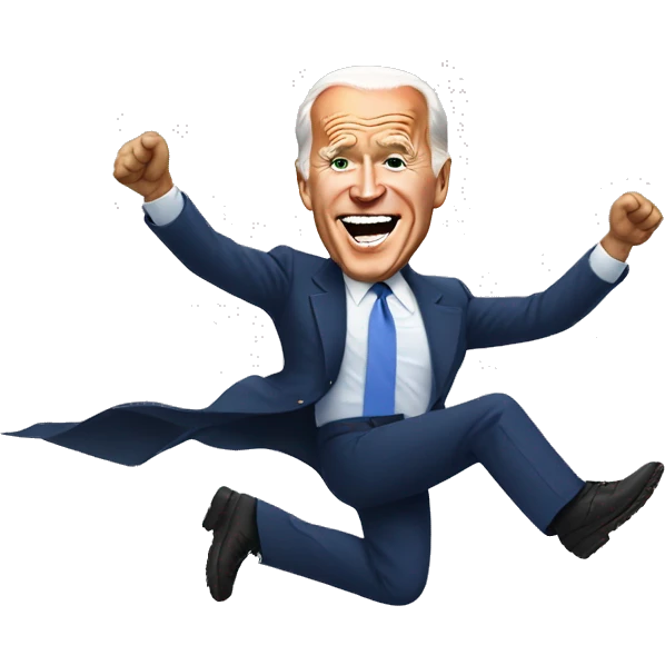 Joe Biden Flying emoji