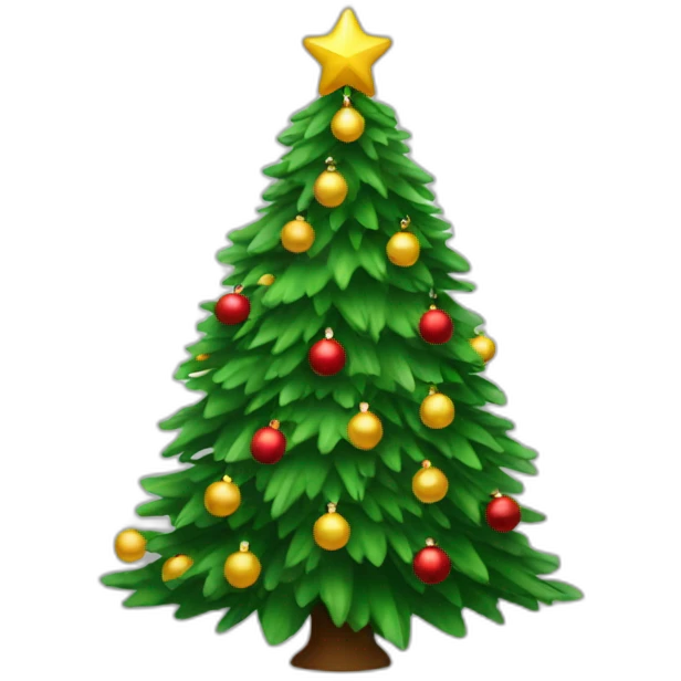 christmas tree emoji