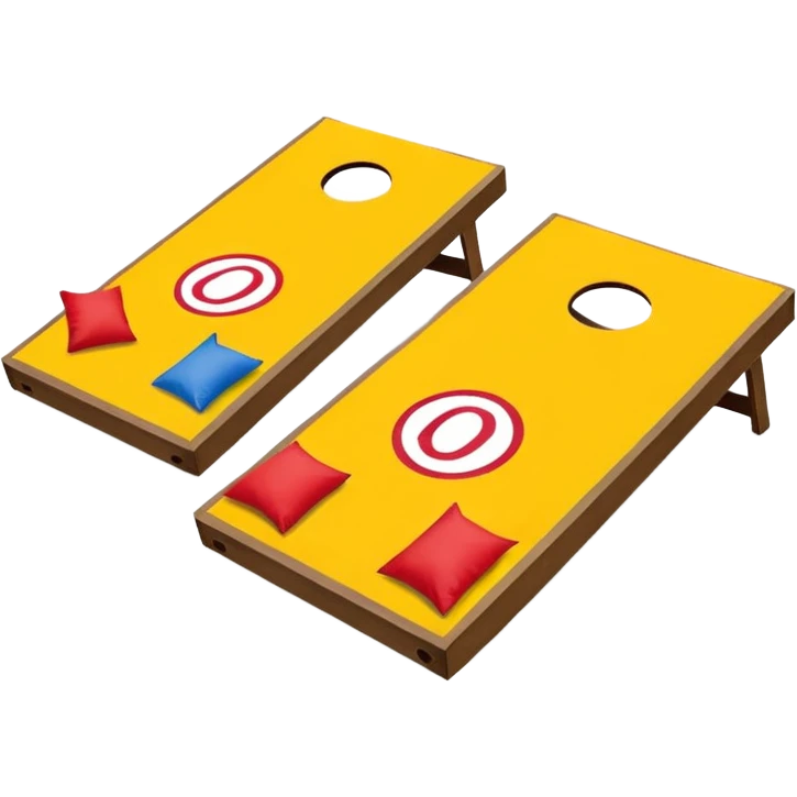 Cornhole emoji
