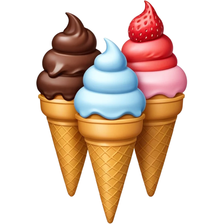 ice creams scopes emoji