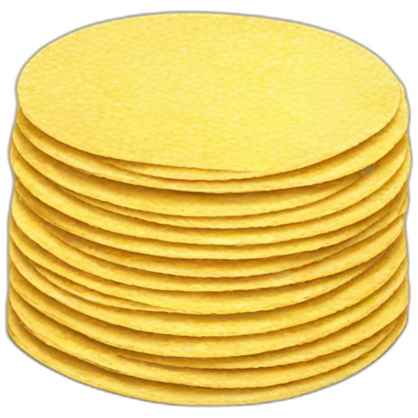 Stack of corn tortillas emoji