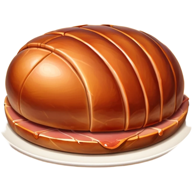 Glazed ham emoji