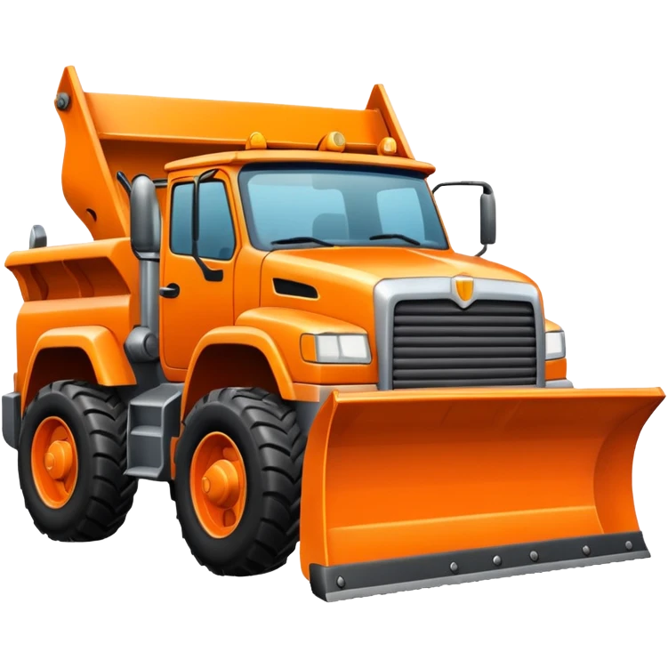 snow plow emoji