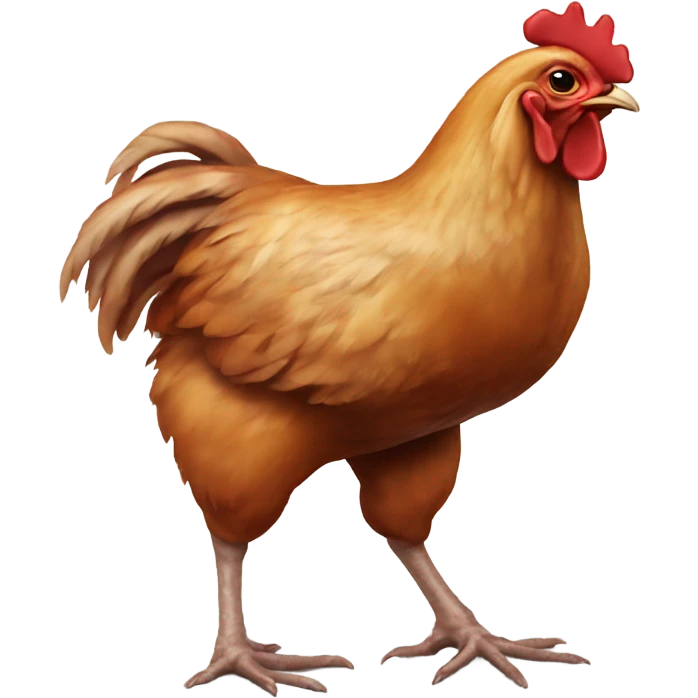 A chicken heart emoji