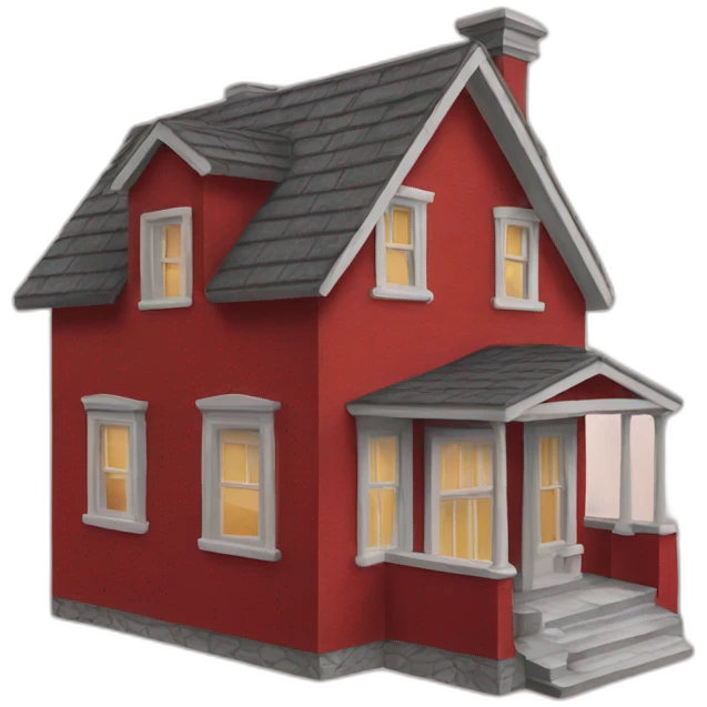red house emoji