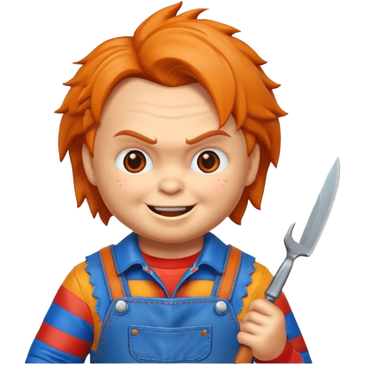 Un emojin de chuky emoji