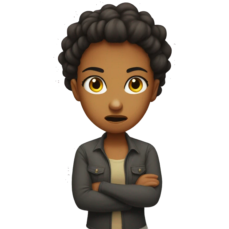 She Angry But Dad Love She emoji