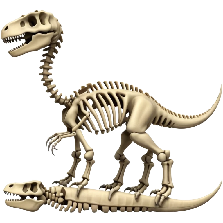 dinosaur skeleton emoji