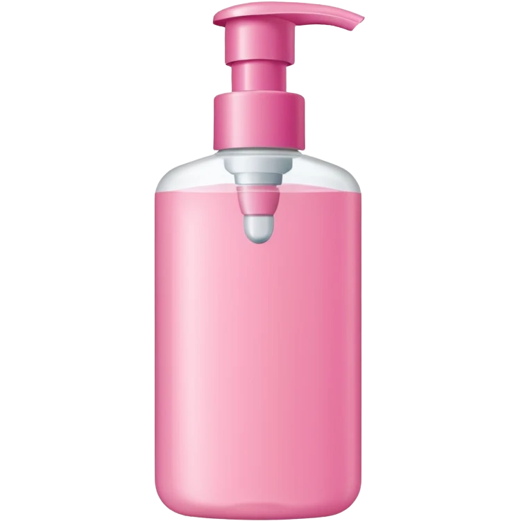pink body wash bottle emoji