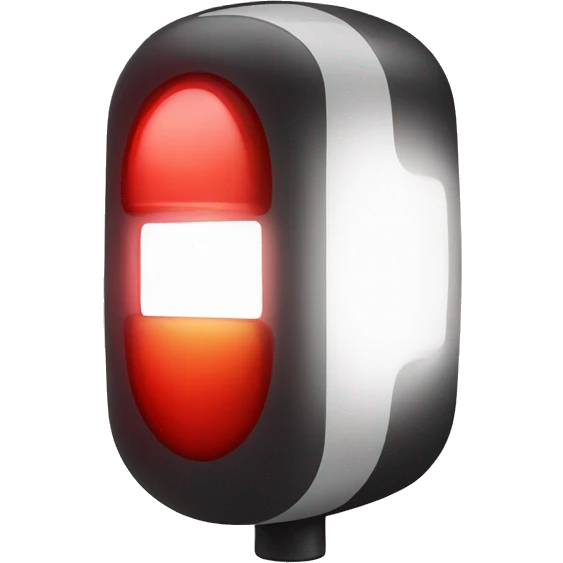 Red light therapy emoji