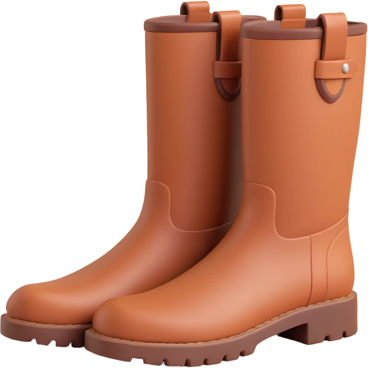 brown boots emoji
