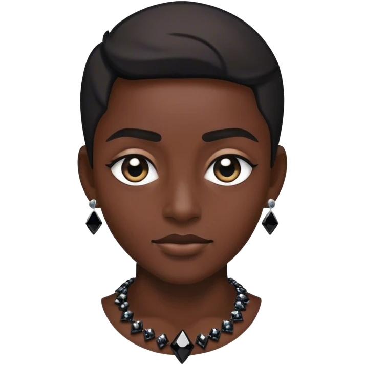Diamantes negros  emoji