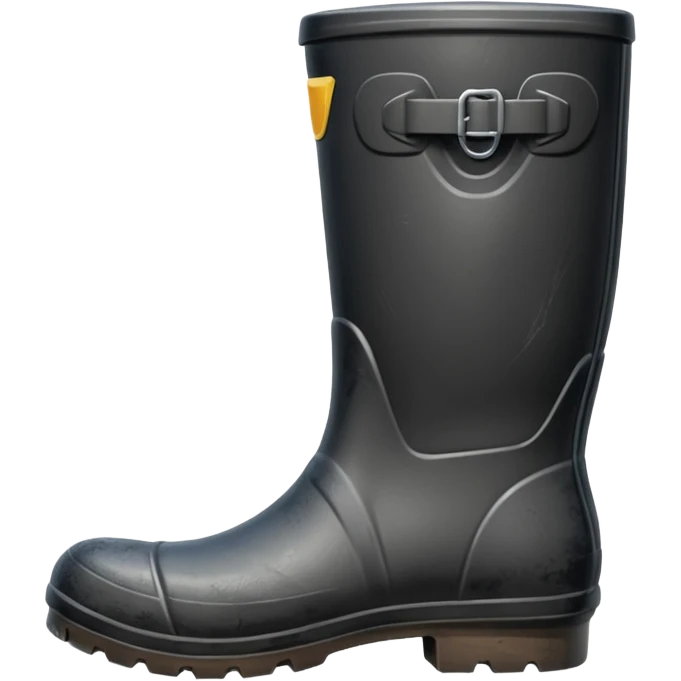 Black Gumboot emoji