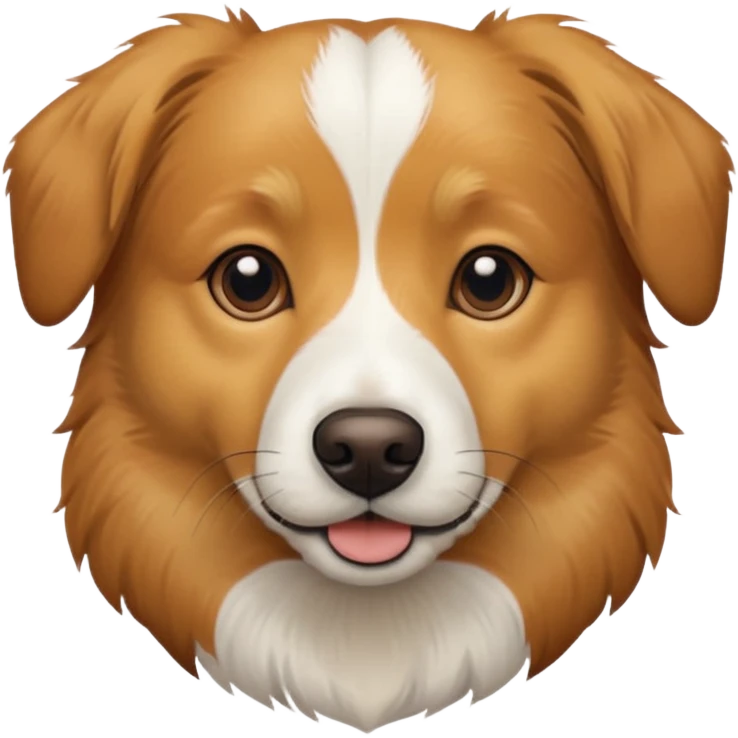 a jack russell cross with a larger dog emoji