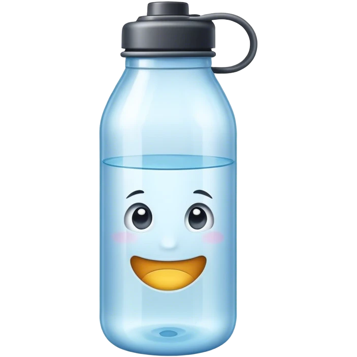 Bottiglia acqua emoji