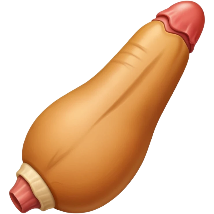 A dick emoji