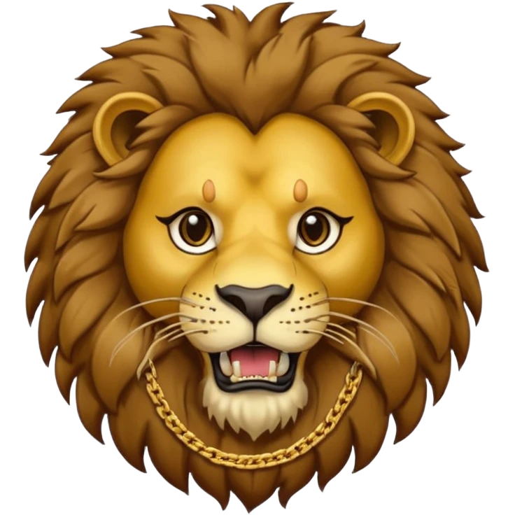 Lion rapper emoji