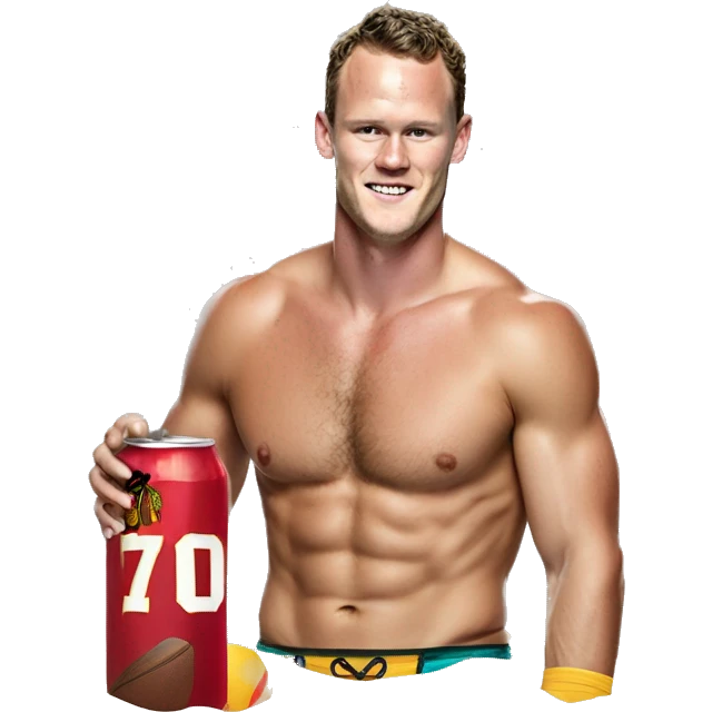 Jonathan Toews beach bum  emoji