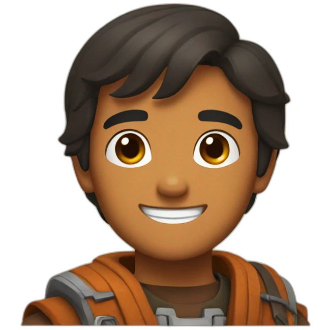 Ezra bridger smiling emoji
