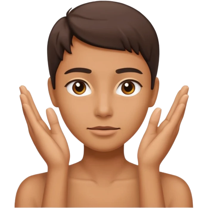 estas seguro preguntado  con mano en la cara de seguridad emoji