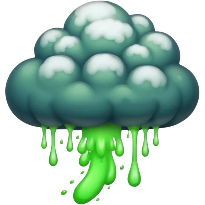 a poisonous cloud of gas, dark swamp color, realism emoji