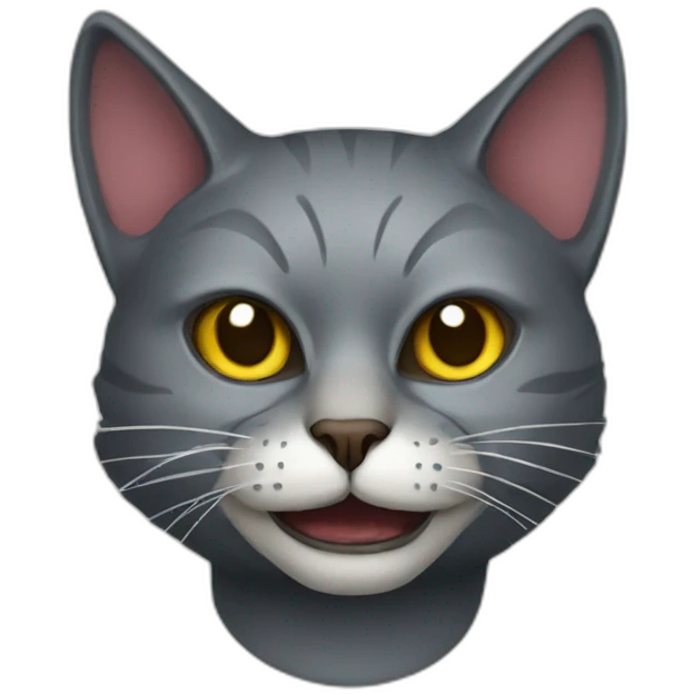 cat in mask of madness emoji