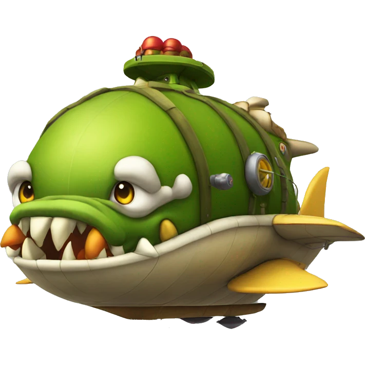 Bowser airship emoji