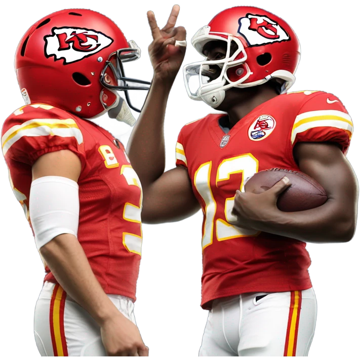 Chiefs beatings the Texans  emoji