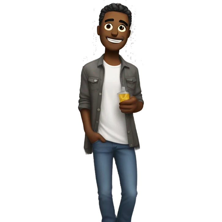 cool guy in kitchen emoji