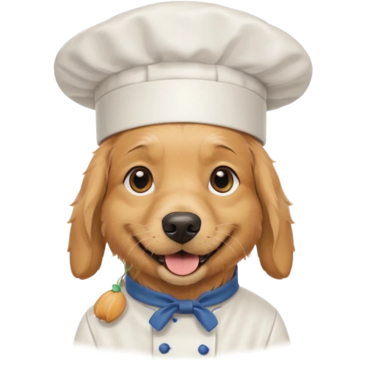 chef dog emoji