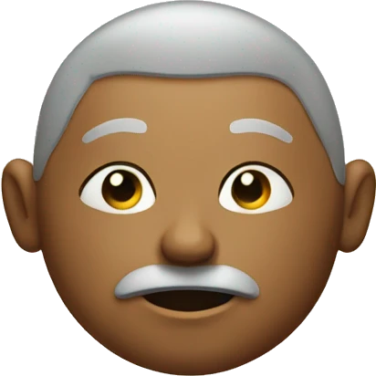 a man reciting a mantra emoji