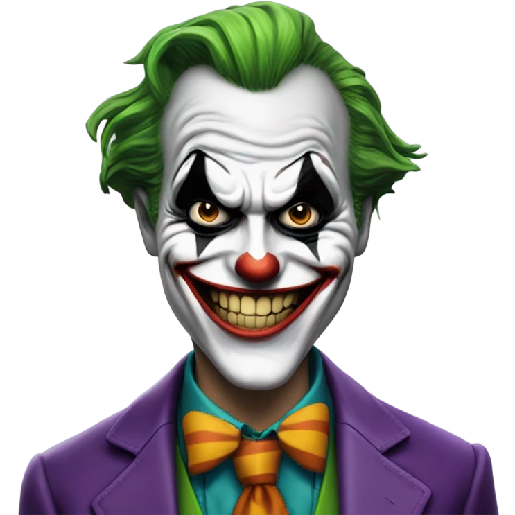 Joker saying why so serious emoji