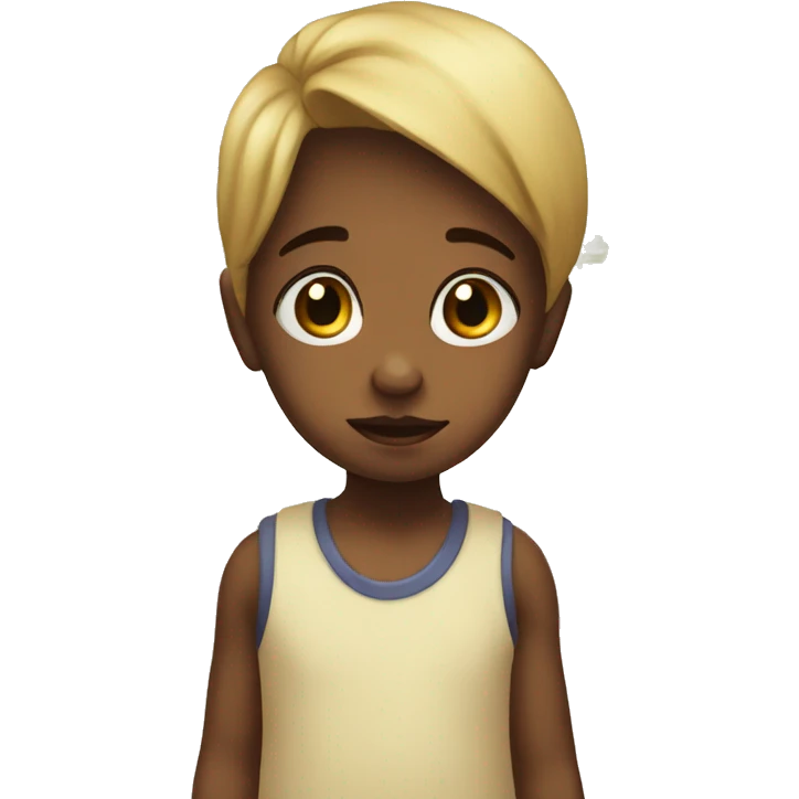 nursery school and sad child emoji