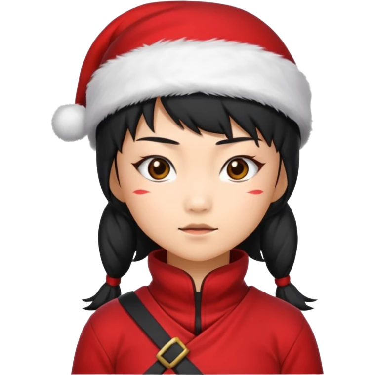 ninja Girl ,Christmas emoji