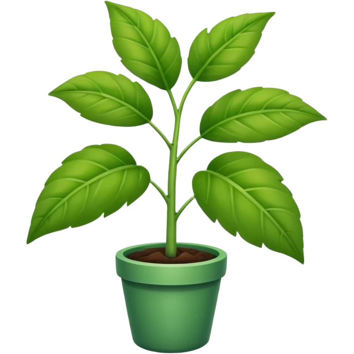 plant in the garden emoji