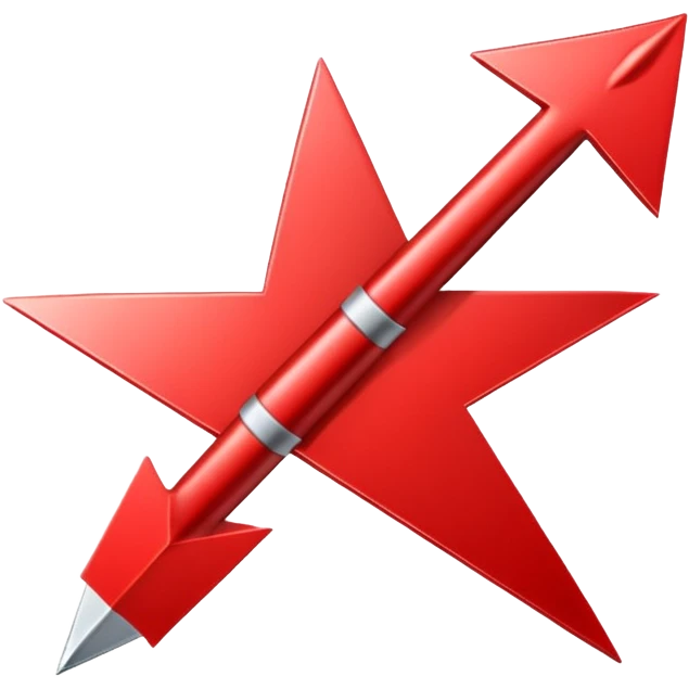 a red arrow pointing down emoji