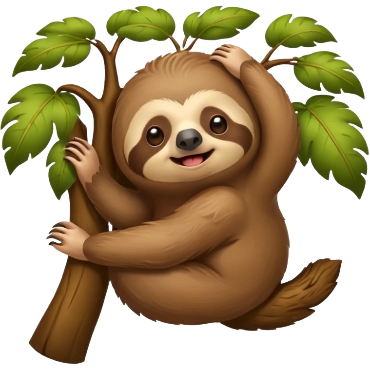 Sloths farting  emoji